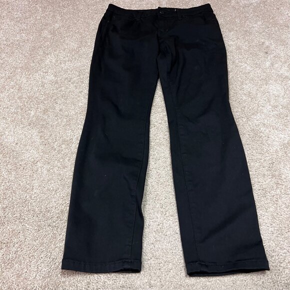 Level 99 Jegging Lily Skinny Straight Black Women's Size 27 P Pockets - Picture 7 of 12